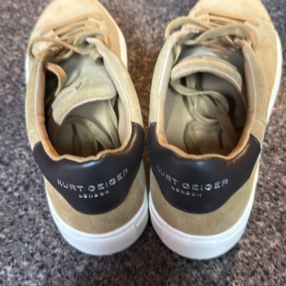 Kurt Geiger Tan Sneakers with White Soles - Picture 4 of 8